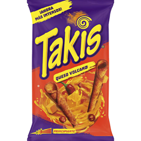 TAKIS QUESO / VOLCANO 100GR X18