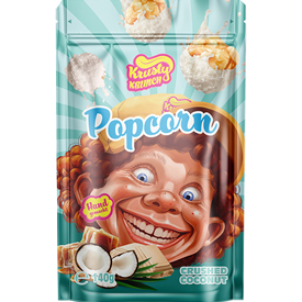 KRUSTY KRUNCH POP CORN COCONUT 140GR X20