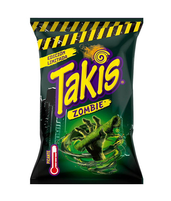 TAKIS ZOMBIE LIMITED EDITION 100GR X18