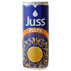 JUSS PULPY ORANGE 250ML X24