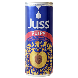 JUSS PULPY PEACH 250ML X24