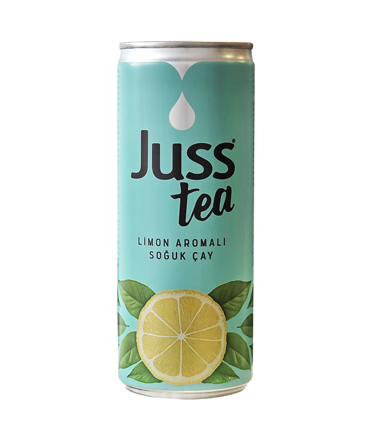 JUSS TEA LEMON 250ML X24