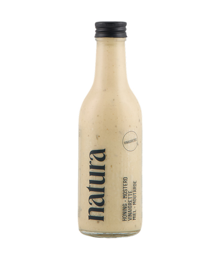 NATURA HONING VINAIGRETTE FLESSEN 370ML X 6