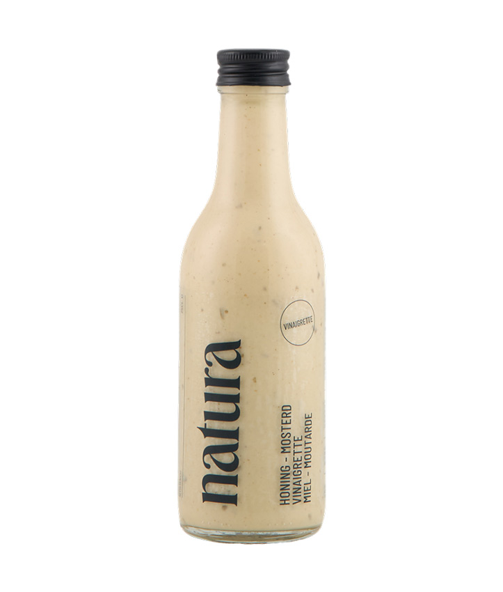 NATURA HONING VINAIGRETTE FLESSEN 370ML X 6