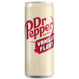 DR PEPPER VANILLA FLOAT CANS 33CL X24