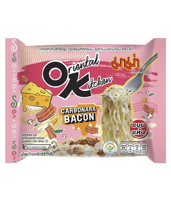 MAMA NEW NOODLES CARBONARA 85GR X10