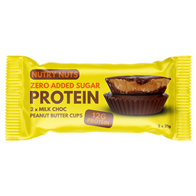 NUTRY NUTS MILK PEANUT BUTTER 42GR X12