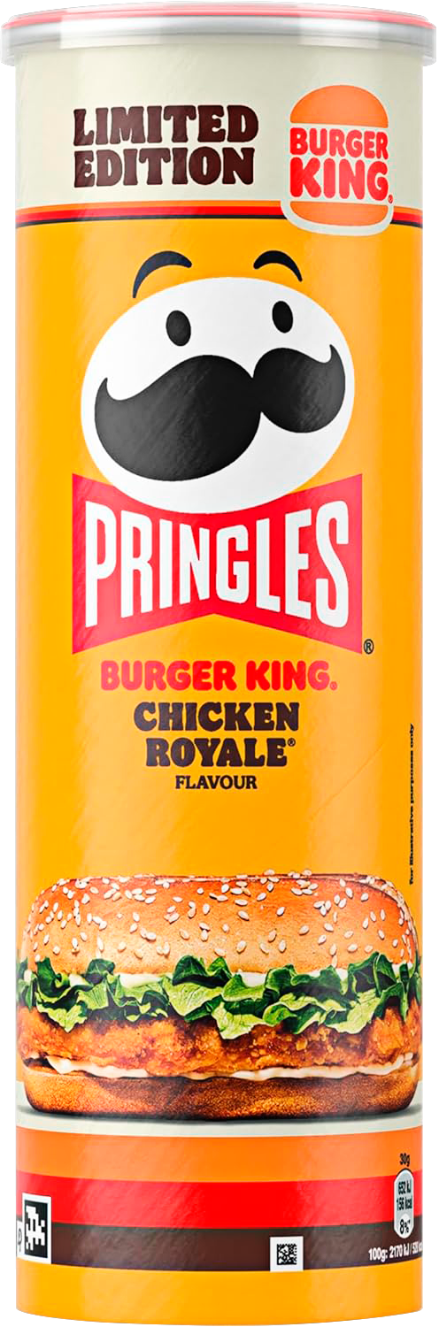 PRINGLES BURGER KING CHICKEN R. 165GR X19