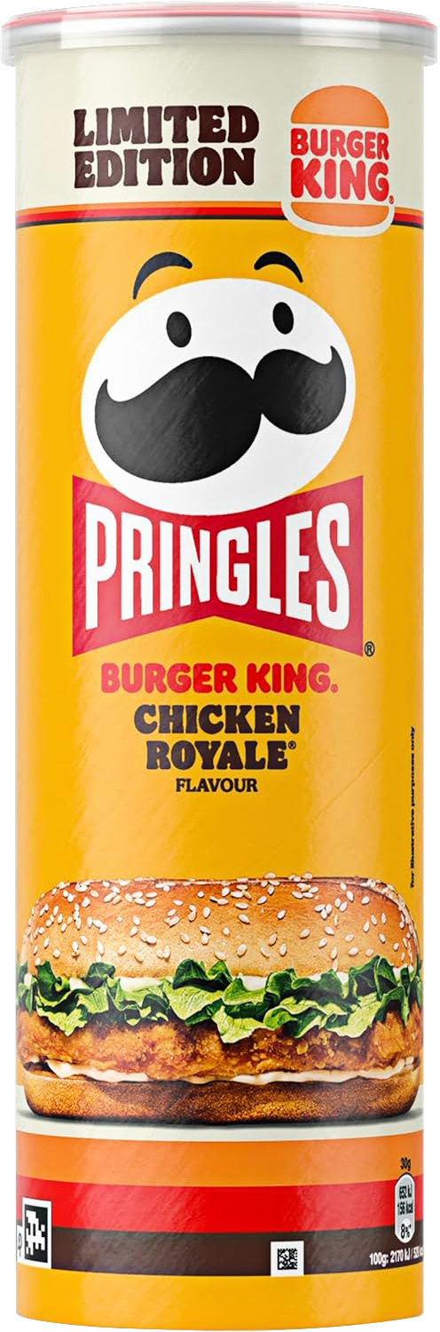PRINGLES BURGER KING CHICKEN R. 165GR X19