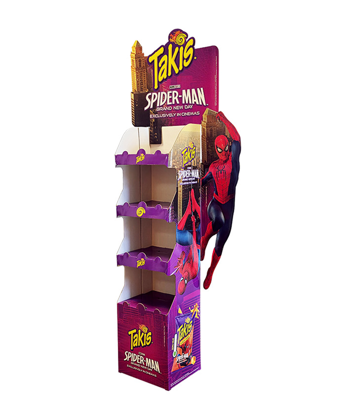 TAKIS DISPLAYS SPIDERMAN