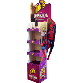 TAKIS DISPLAYS SPIDERMAN