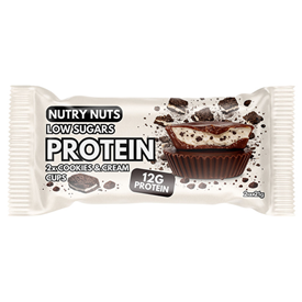 NUTRY NUTS COOKIES & CREAM B.CUPS 42G X12