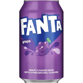 FANTA GRAPE USA CANS 355ML X12