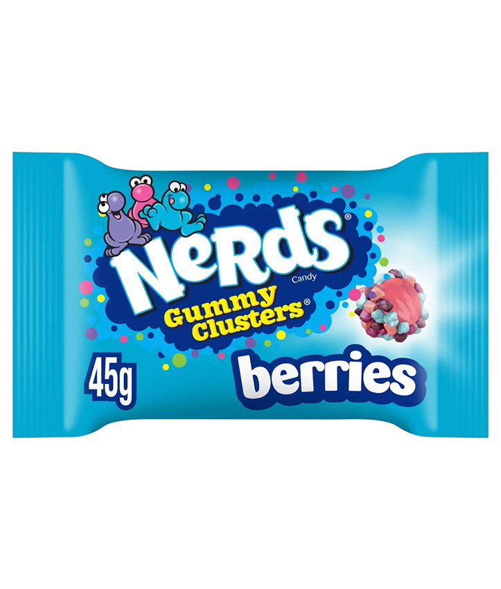 NERDS GUMMY CLUSTERS BERRIES 45GR X20